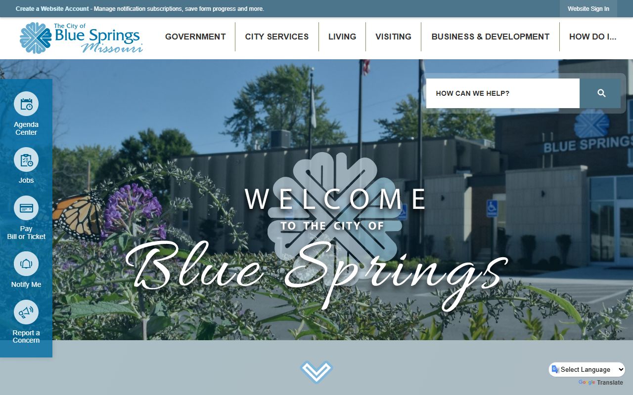 Blue Springs municipal resources for Blue Springs family court records