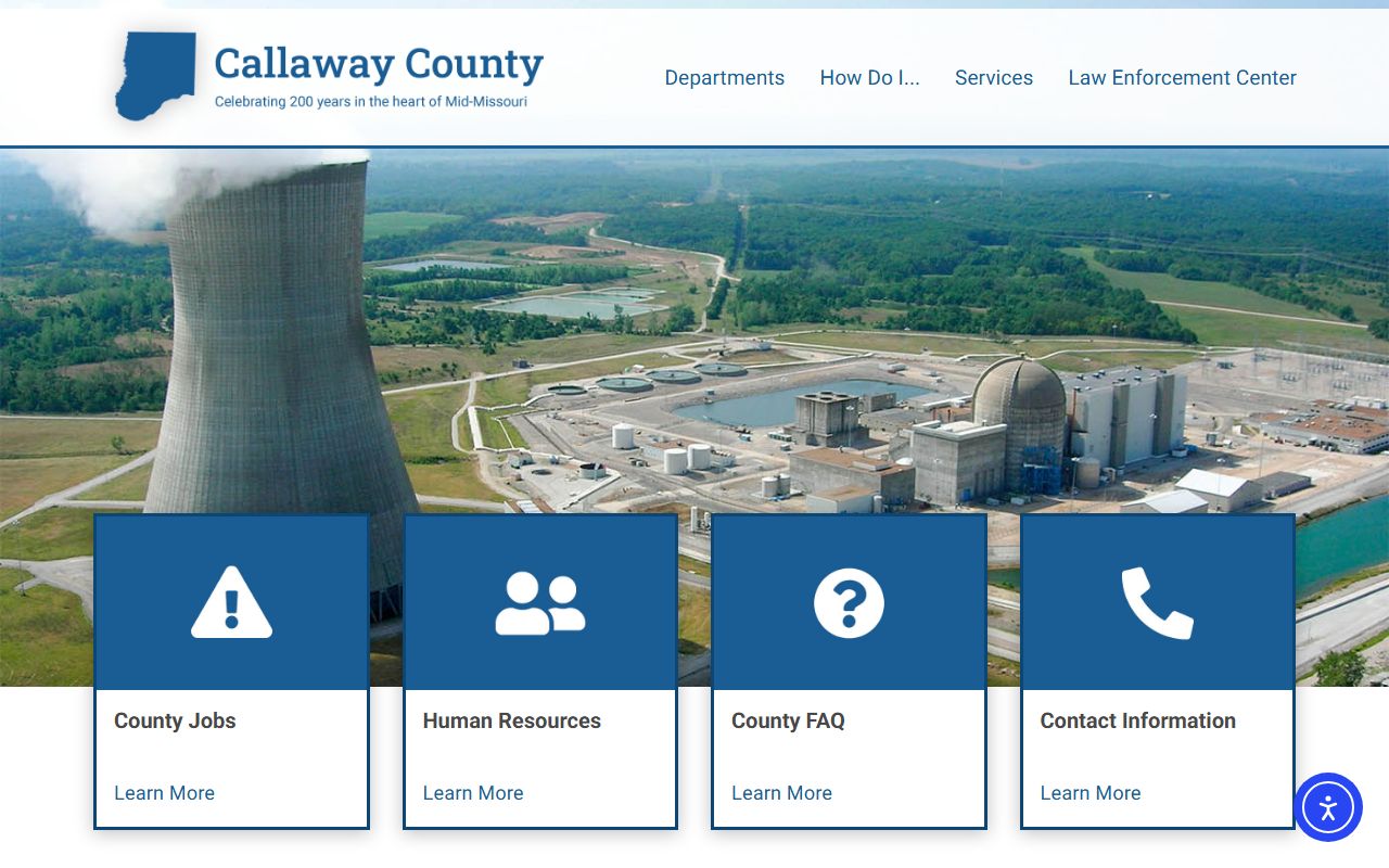 Callaway County website for family court records access in Fulton